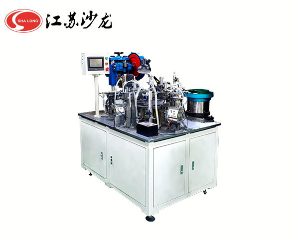 Multi part gear assembly machine